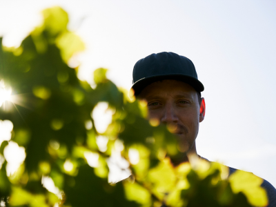 winemaker Christo Kotze of La Vierge Wine Estate